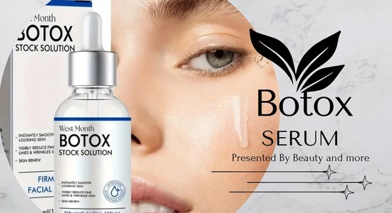 Anti-Falten Botox Gesichtsserum