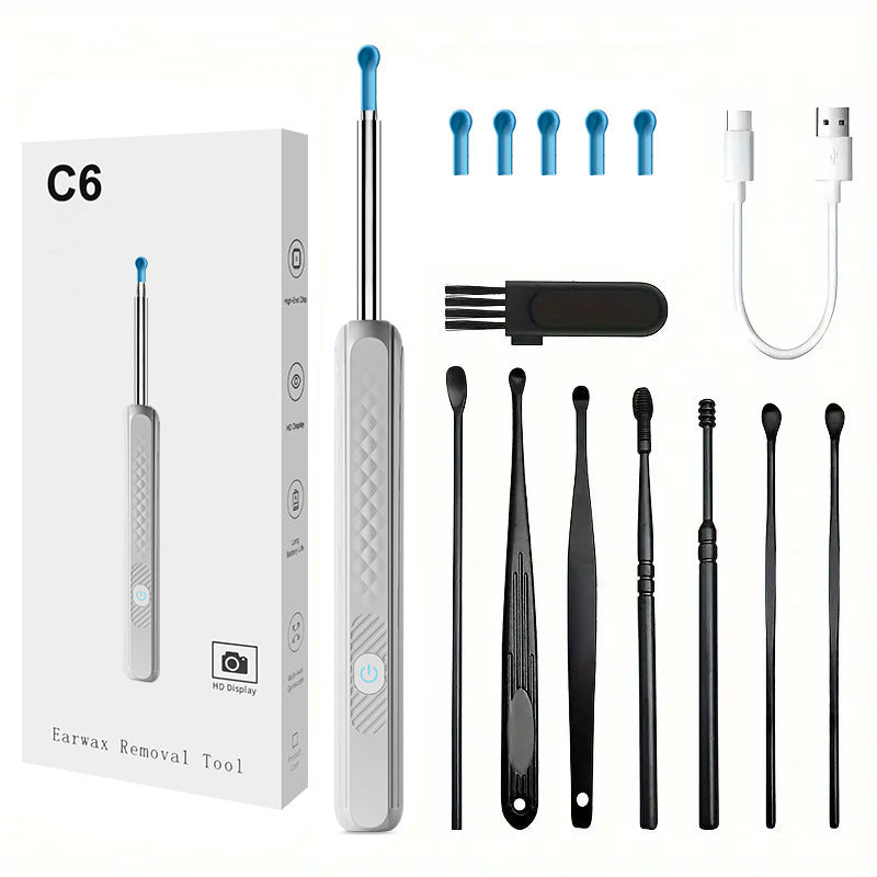 C6 - Intelligenter Ohrenreiniger mit 1080P HD-Kamera