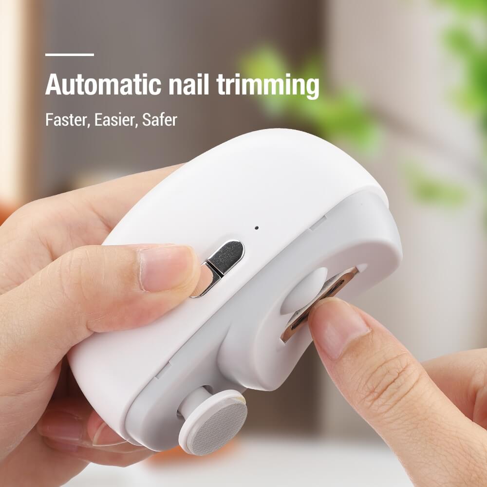 2-in-1 Automatischer Nagelknipser und Elektrischer Nagelpolierer